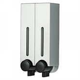 Silvinia Plastic Manual Soap Dispenser Mini Chic 2X250ml